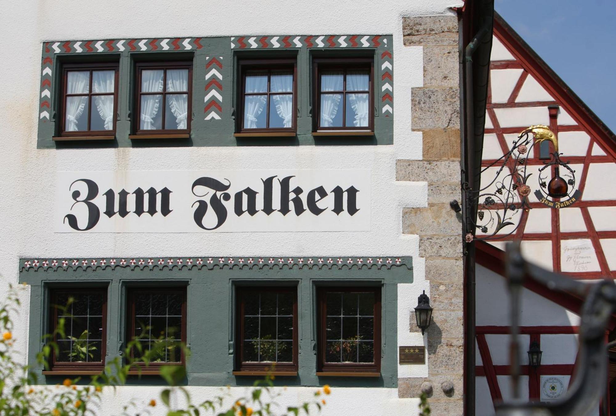 Landhaus Zum Falken Tauberzell Exterior foto