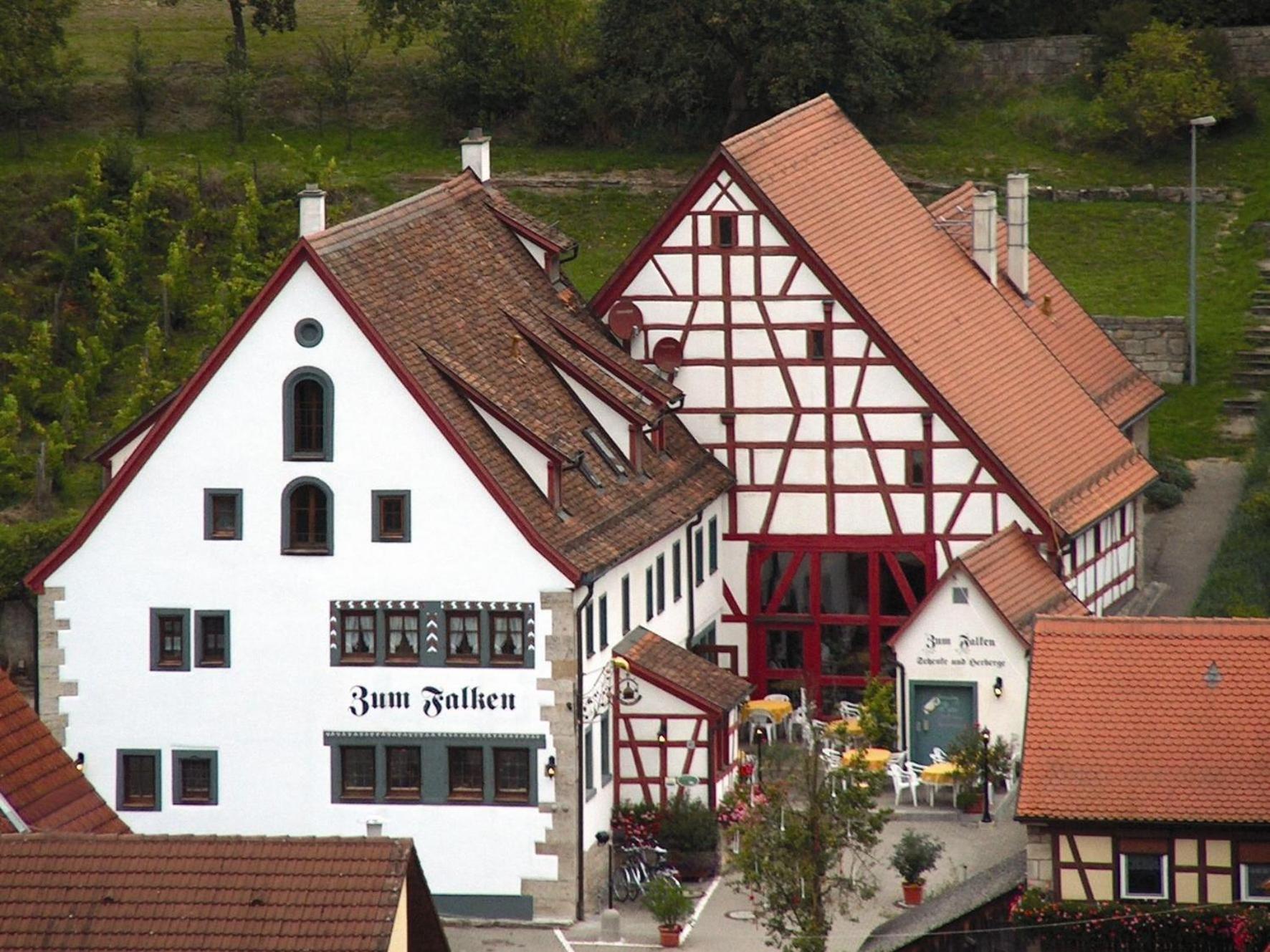 Landhaus Zum Falken Tauberzell Exterior foto